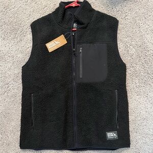Eddie Bauer Women’s Black Sherpa Vest